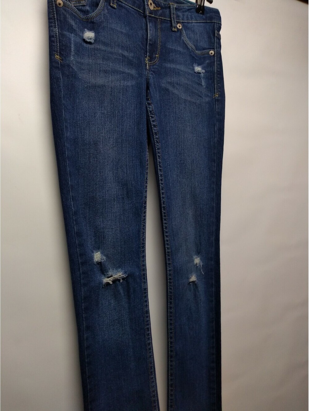 Levi's Girls Skinny Jeans Size 12 R Adjustable Waist 040